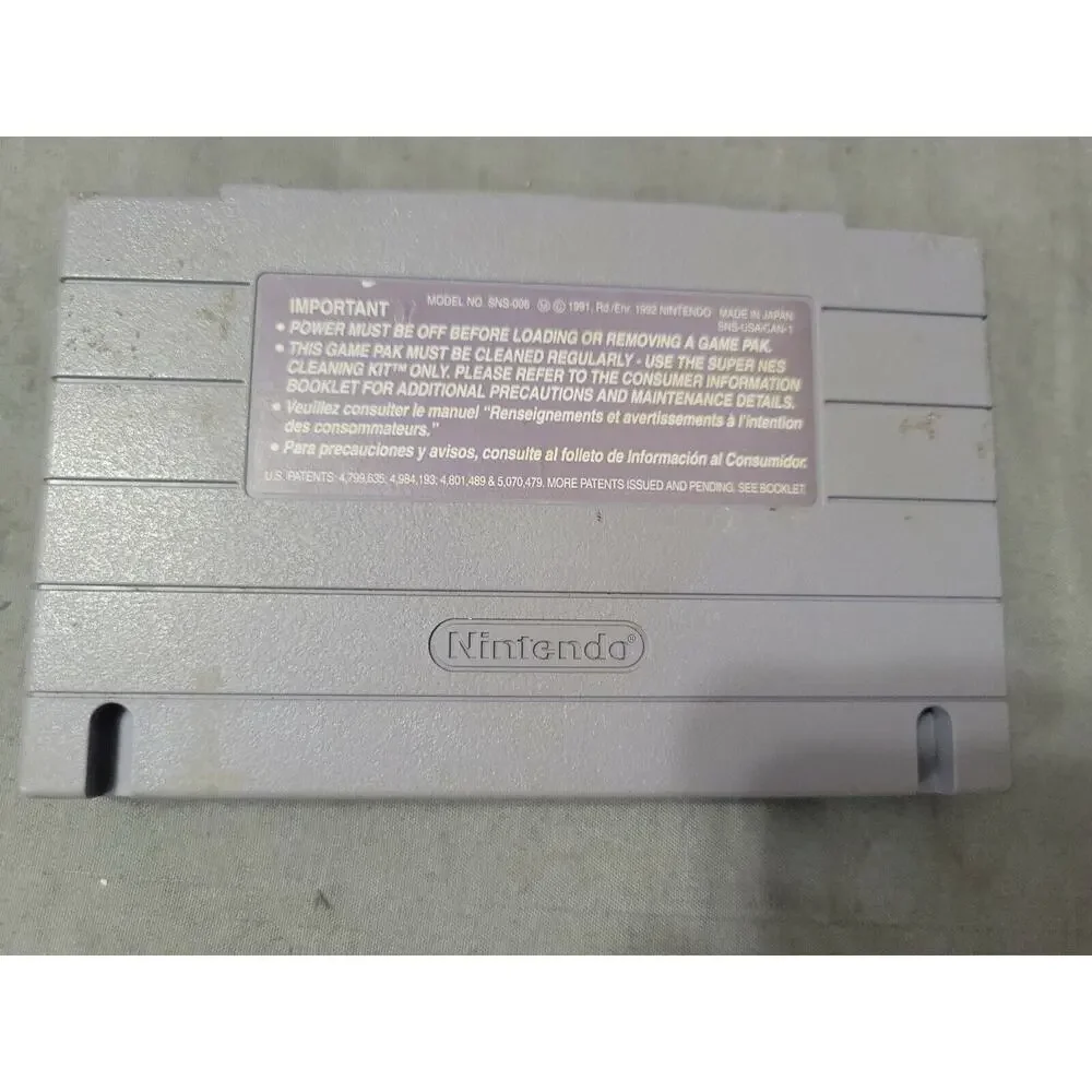 NHL Stanley Cup UNTESTED Cartridge (Super Nintendo Entertainment System, 1993)